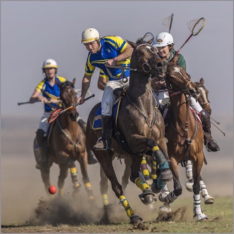 Image of the Year Open   Polocrosse   Walkerville Attacking   James Russell   Southern Suburbs