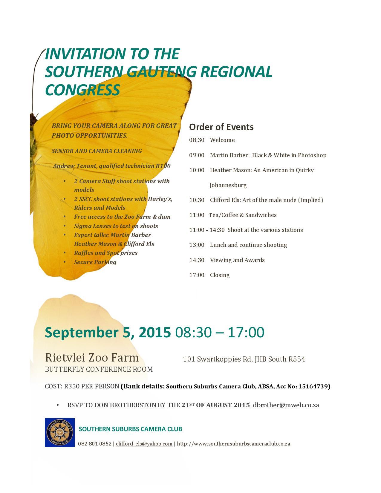 Invitation South Gauteng Regional Congress page 001