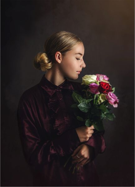 AFO Photography Club - Elsa van Nieuwenhuizen - Blomme meisie