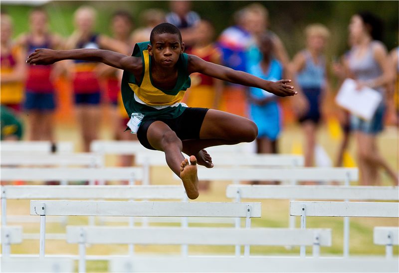 75 m hekkies Musa Kampioenskap - Pierre Jordaan