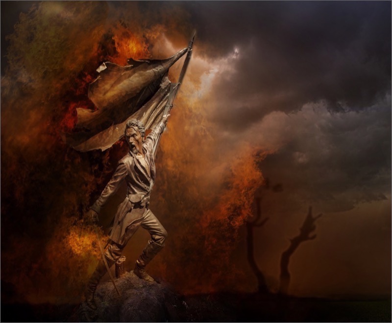 PSSA Silver Medal - Winning Image -The call to Battle - Alex Kotze - SSCC