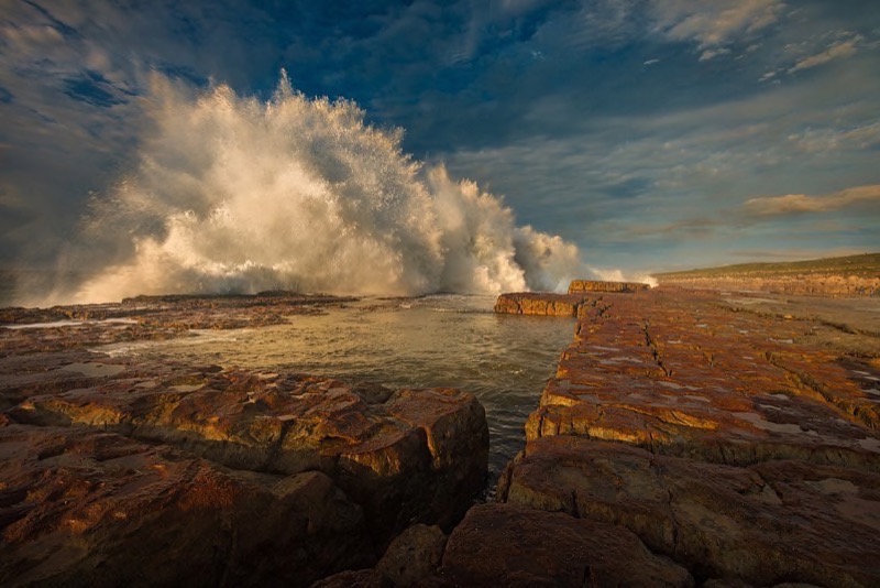 Sandton Photo Soc Bronze Medal- Runner Up -Breaking wave - Willem Kruger - Bloemfontein