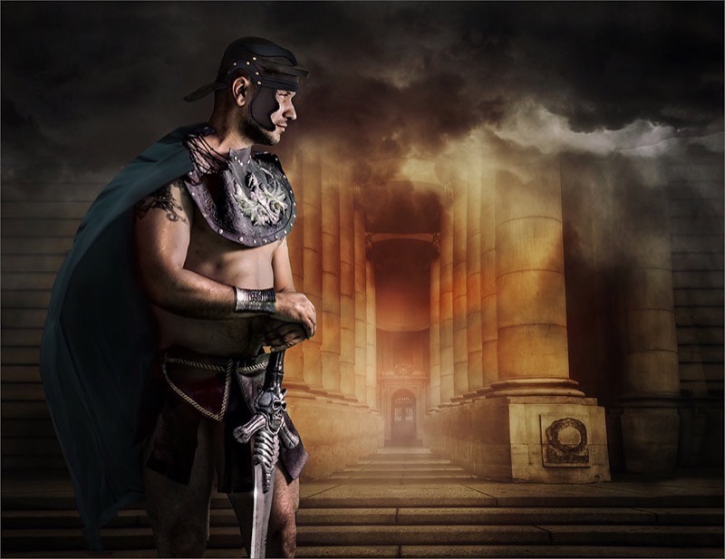 Sandton Photo Soc Bronze Medal- Runner Up -Fall Of Rome - Martin Barber - Alberton