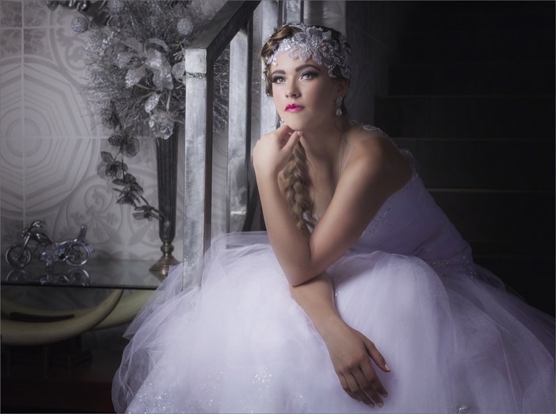 PSSA silver medal Open Colour Fletcher Simon Wedding Model Cyla Rustenburg