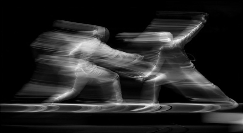 OPEN MONOCHROME FIAP PI M GPU Silver - Christiaan Kotze - Rio Slow fencing - AFO Photography Club - South Africa