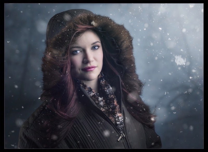 PSSA Silver Medal -  Portraiture - Winter in the Snow - Martin Barber - Southern Suburbs