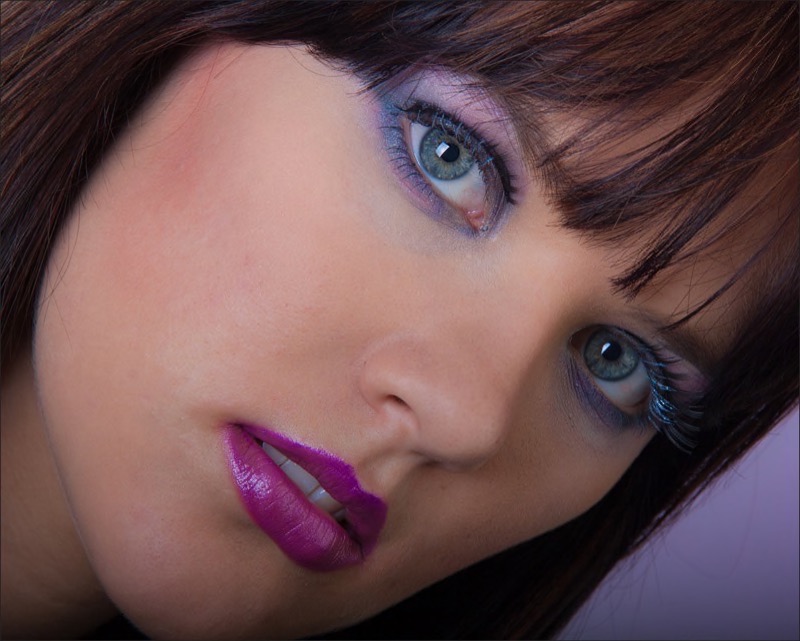 WRPC Silver Medal -  Portraiture - Purple for passion - Riette Coetzer - Midrand