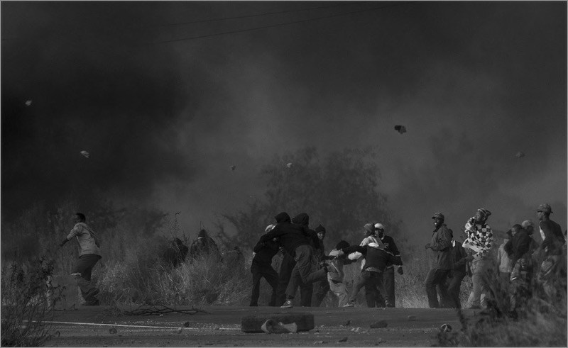 CCC Silver Medal -  Street Photography  Monochrome - KLIPGOOIERS - Gerrie Botha -  Independent