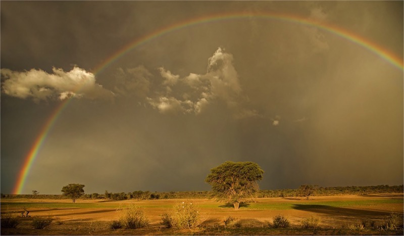 KFK Silver-Scapes Colour-Rainbow Nossob2-Geo Jooste-Bloemfontein Kameraklub