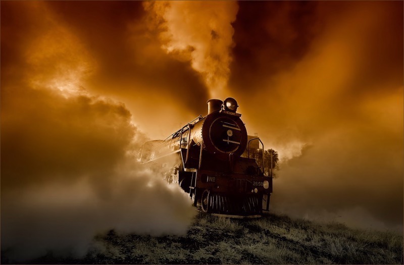 PSSA Gold Medal - Open Colour - Train out of Hell - Dries Fourie - South Africa