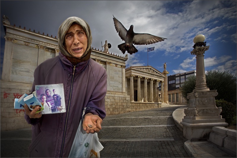 PSSA Silver Medal-Story Telling - Colour-Refugee in Athens-Dries Fourie-Vereeniging Photographic Society