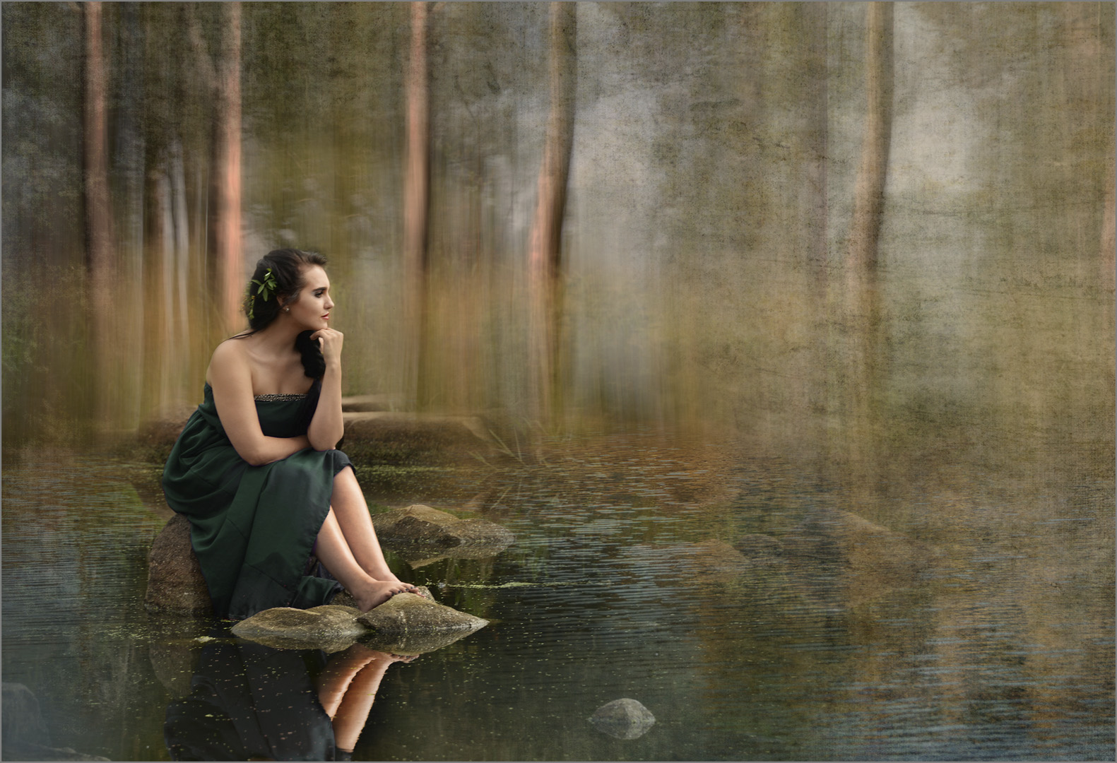 Laetitia Kenny Lady and the Lake