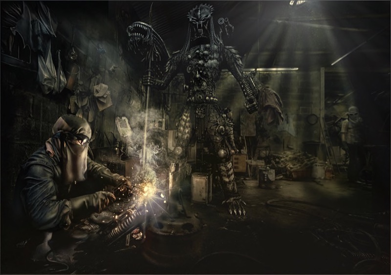 VFV Silver Medal - Open Colour - Building Predator - Dries Fourie - Vereeniging Photographic Society