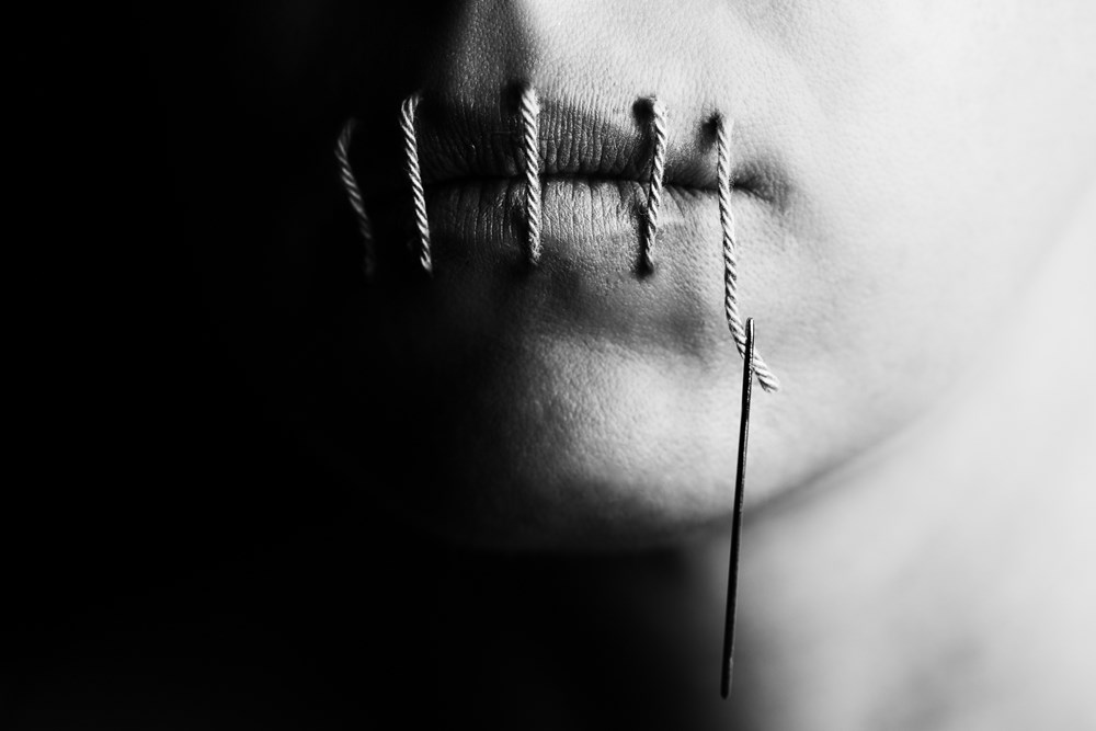 PSSA Silver - Creative Monochrome - Forced silence - Alta Oosthuizen - Pretoria Photographic Society