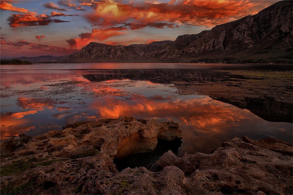 PSSA Silver - Scapes Colour Digital -Cloud reflection - Phillip de Lange - Swartland