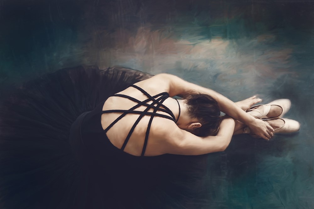 Sandton Silver -Altered Reality Colour Digital -The Black Swan - Vicki Street - On the Rocks