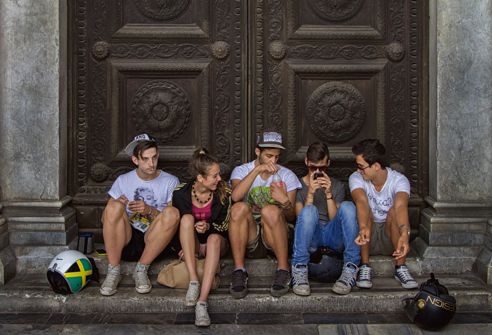 Cecile Nowers Kids in Lucca