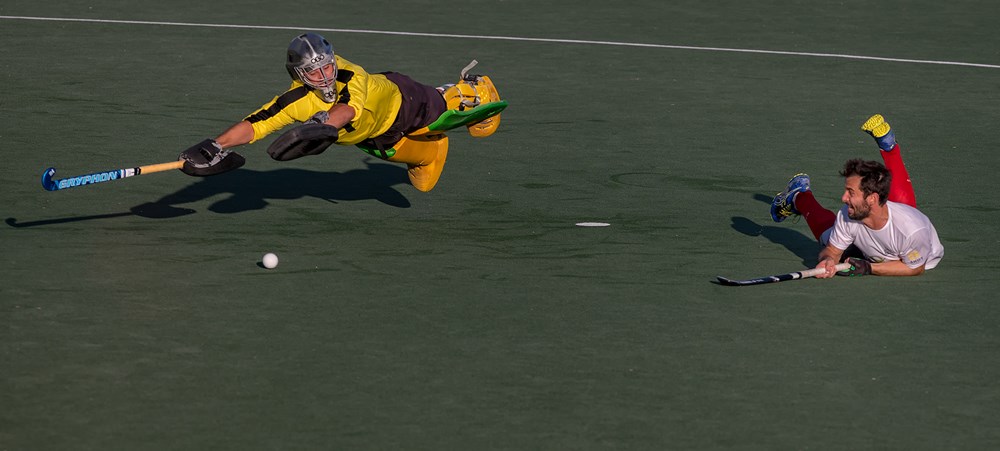 SAVAS Bronze - Sport Action - Flying goalie - Trix Jonker - Bloemfontein Kameraklub