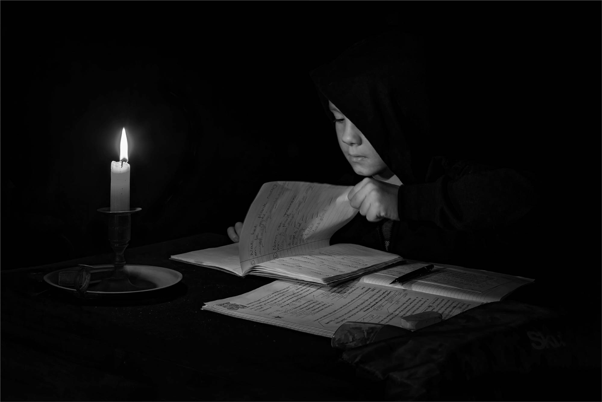 PSSA Gold medal, Open Monochrome, Christo La Grange, South Africa, Study without Eskom