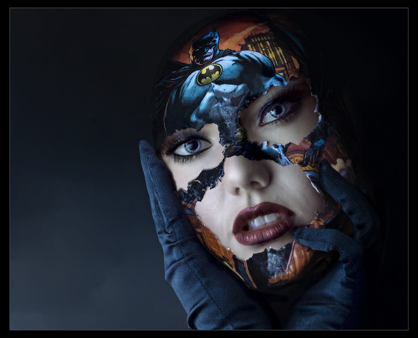 PSSA Silver Medal-Human Portraits  Colour-The Cosmic Bat-Martin Barber-Southern Suburbs Camera Club