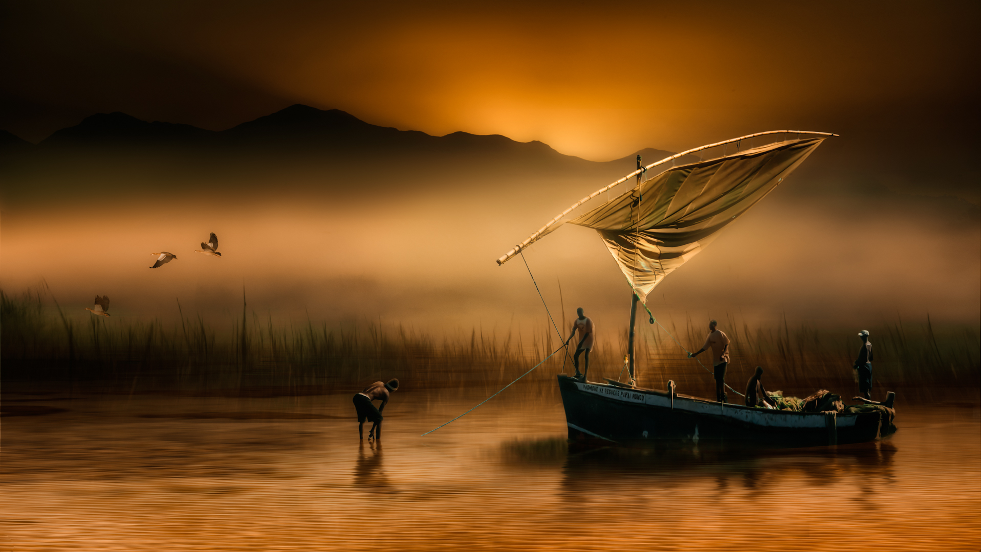 PSSA Silver Medal-Scapes  Colour-Early morning fishing-Charlaine Gerber-Photo Challenge Camera Club