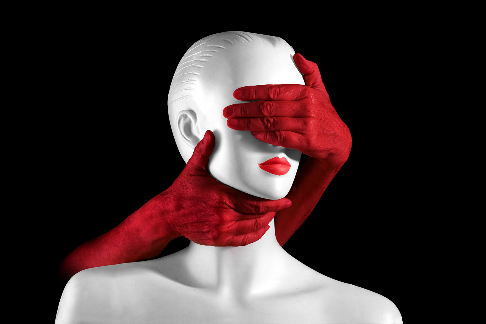 PSSA Bronze Medal - Open Colour - Speak no Evil 2 - Gaby Grohovaz - Camera Club of Johannesburg