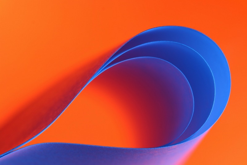 PSSA Silver-Abstract Colour-Blue Curves-Freda Marais-Tygerberg Photographic Society