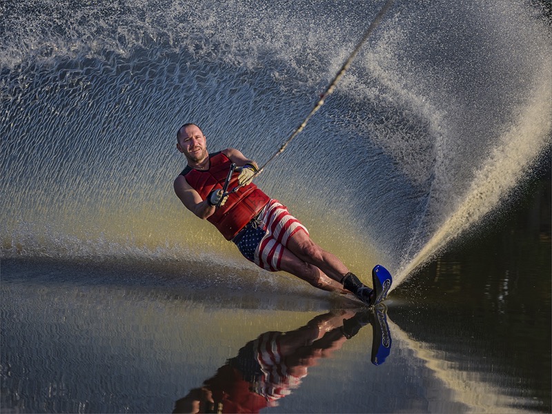 PSSA Silver Medal - Sport Colour - Aubrey  Siebert - Slalom skier - Southern Suburbs Camera Club