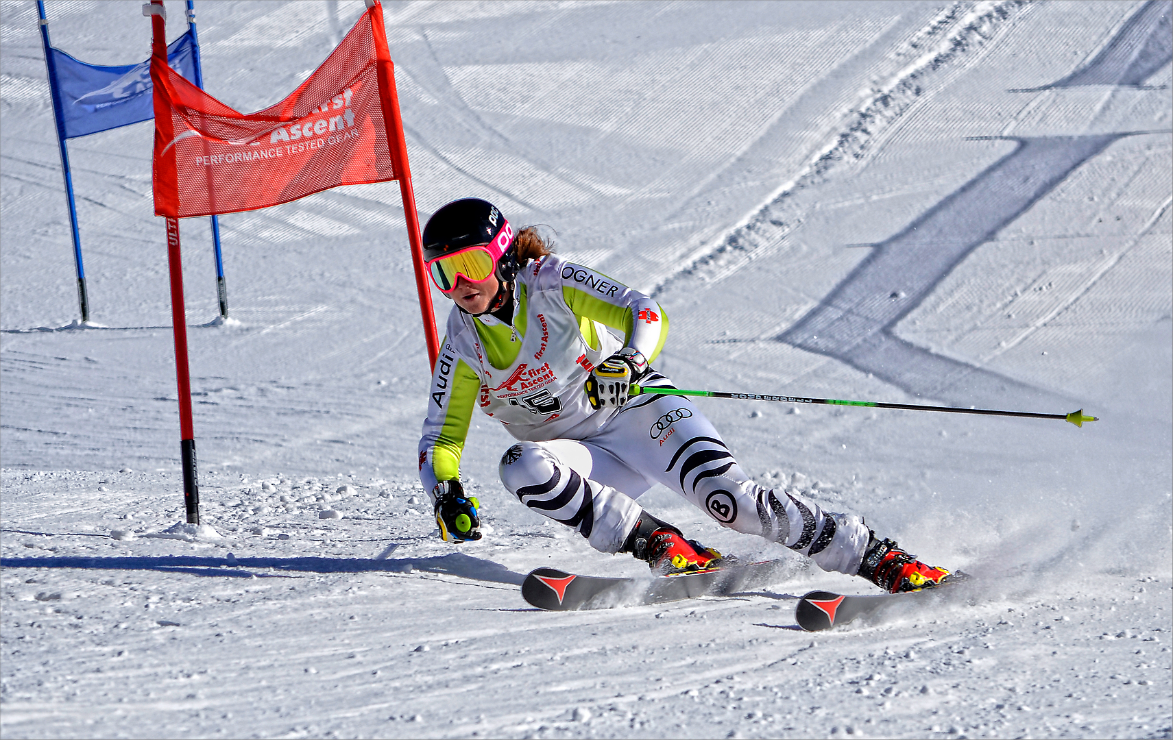 Club Medal - Sport Colour - Skier No 15 - Donald Brotherston - SSCC