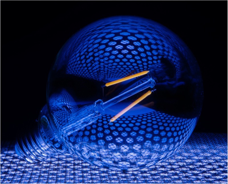 BFK Medal - Open Colour - Reflection In Blue - Dante Parisi - Fish Hoek