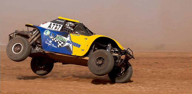 CCS Silver - Sport - Colour - Teetering on one wheel - Lyn Williams - Sandton Photographic Society