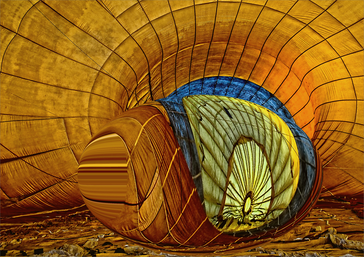 PSSA Silver Medal-Abstract-Double inflation-Donald Brotherston-Southern Suburbs Camera Club