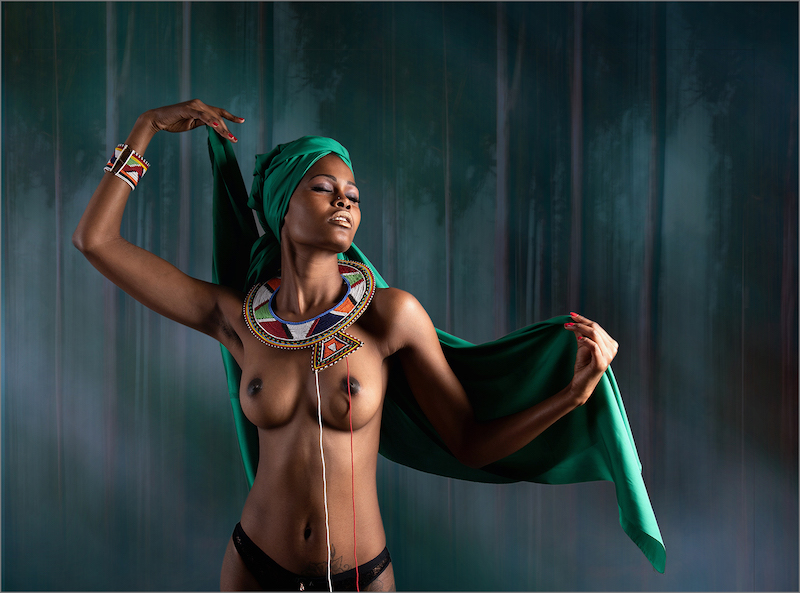 PSSA Silver Medal - Portraits human and animal - Colour - African princess - Laetitia Kenny - Boksburg Camera Club