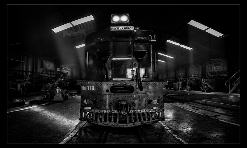 22The Steam House BW