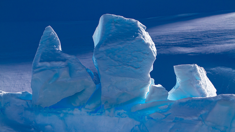 Benoni Camera Club Medal - Scapes Colour - Antarctica Ice Sculptures - Dieter Butow - Cape Town Photographic Society