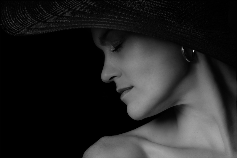 PSSA Silver Medal-Human Portraits - Mono-Under my hat2-Alta Oosthuizen-Pretoria Photographic Society