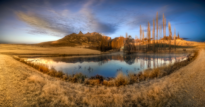 PSSA Silver Medal-Scapes Colour-A beautiful dam in Clarens-Charlaine Gerber-National Photographic Club