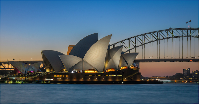 RPS Silver Medal - Scapes - Sydney at sunset - Hannelie Labuschagne - National Photographic Club