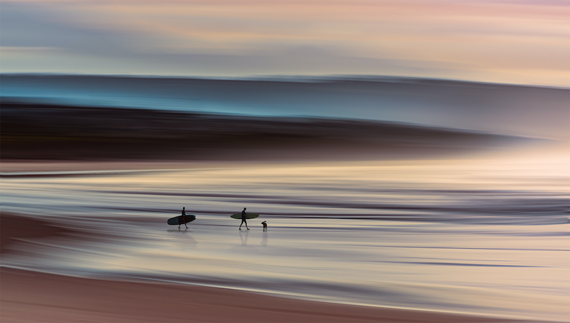 PSSA Silver Medal - Creative Colour - The sea and Mans best Friend - Michael Van Schalkwyk - Eden Photographic Society