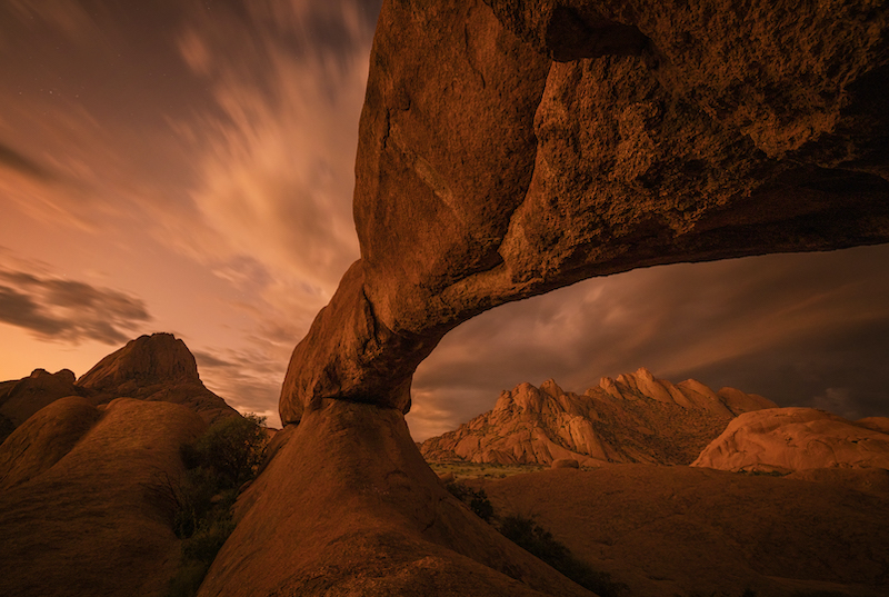 FIAP Gold Medal - Scapes Colour  Spitzkuppen Arch Aglow  Kim Stevens Cape Town