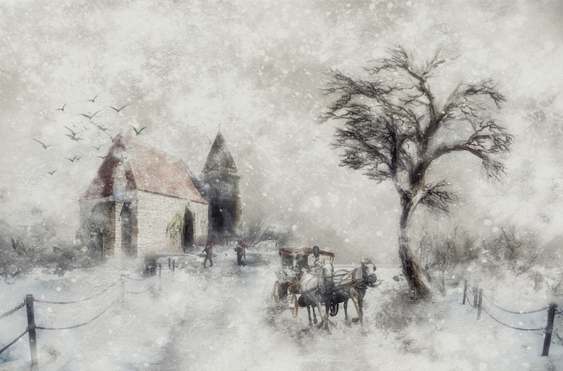 PSSA Silver Medal - Scapes - And all the white horses are still in bed - Charlaine Gerber - National Photographic Club