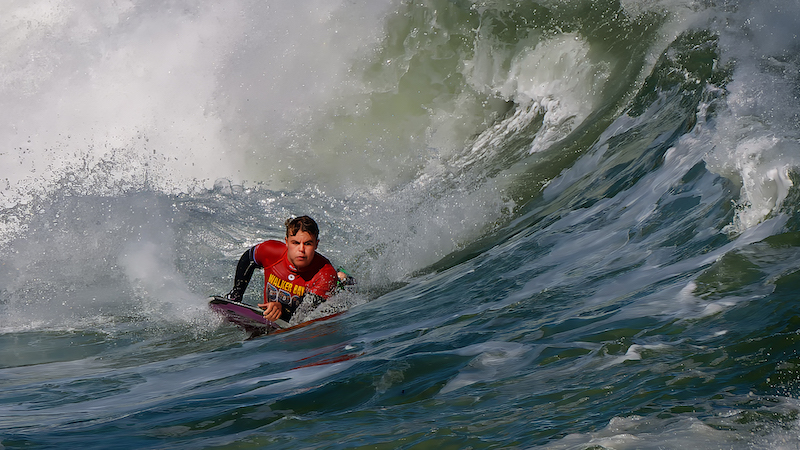 2311-David Wilson Hermanus Photographic Society – NFFF Silver Medal Colour Open – Nordic International Salon (Finland) – Bodyboard Surfer