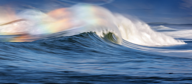 CLUB SILVER MEDAL - OPEN COLOUR - WHEN THE OCEAN AND RAINBOWS PLAY IN THE WIND - RENE WRIGHT - KLEINMOND KIEKIEKLUB