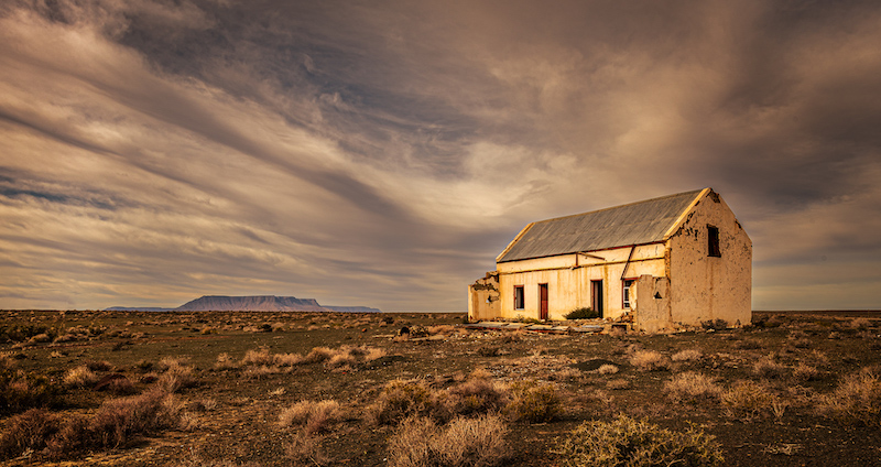 CLUB SILVER MEDAL - SCAPES COLOUR - FORGOTTEN TANKWA - CHRIS KINROSS - CREATIVE CAMERA CLUB