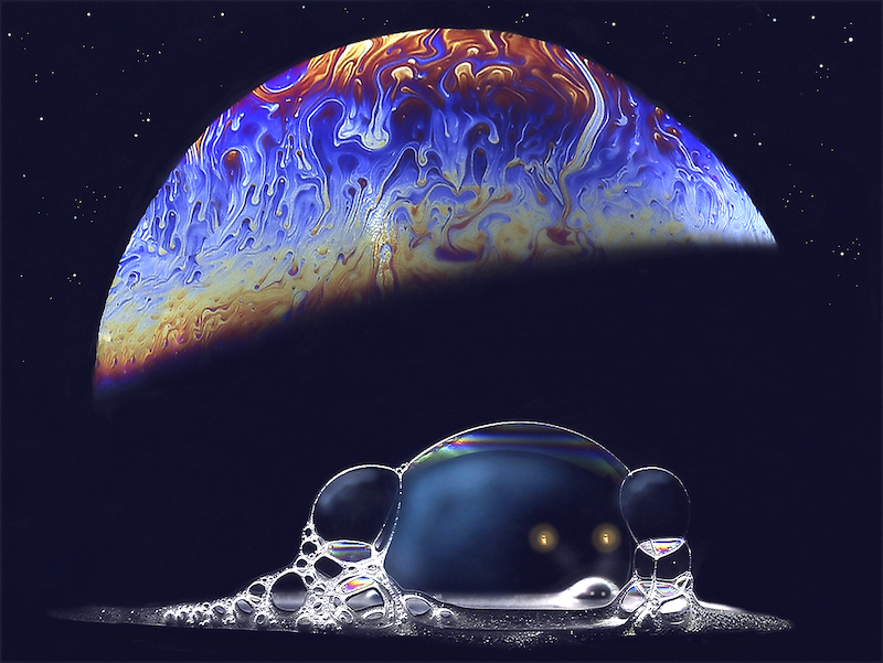 HCC CLUB BRONZE MEDAL - CREATIVE COLOUR - ALIEN SUNRISE - HUGH WATSON - HIGHWAY CAMERA CLUB