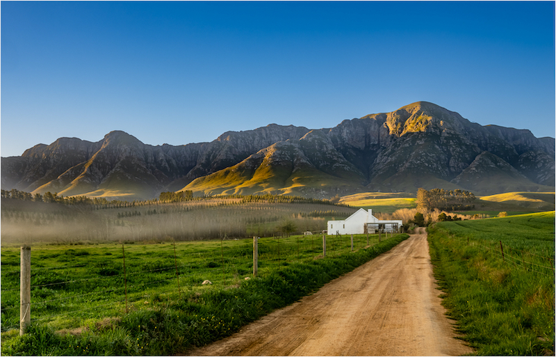 HCC CLUB BRONZE MEDAL - SCAPES COLOUR - EARLY MORNING AT THE FARM - DAVE WICKHAM- HIGHWAY CAMERA CLUB
