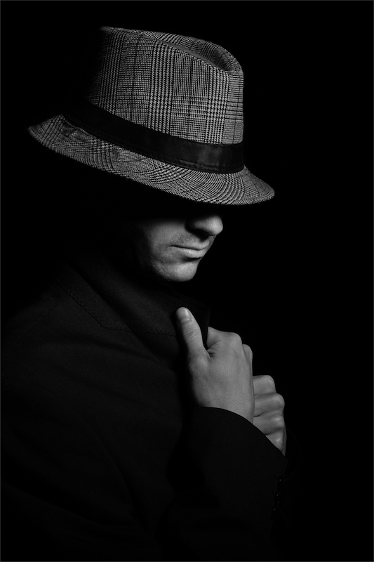 PSSA Silver Medal - Human Portraits  Monochrome - Mr Mafia - Alta Oosthuizen -  National Photographic Club