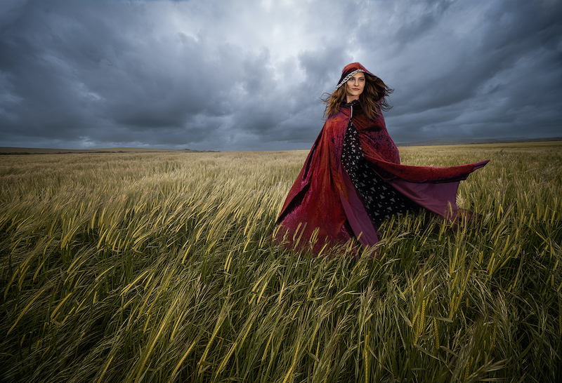 PSSA Silver Medal - Open Colour - Maiden in the Wheat - Wayne dos Santos Niz - Westville Camera Club