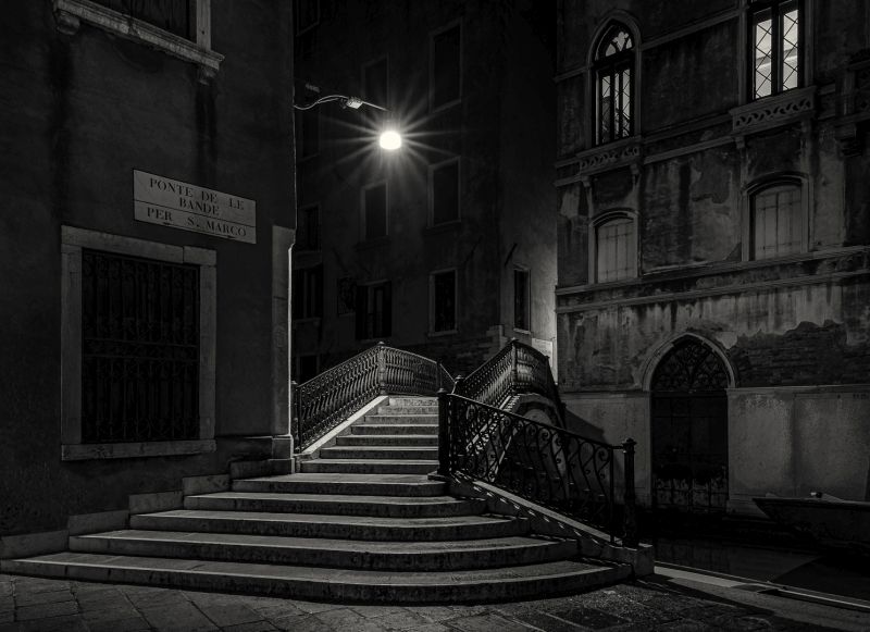 PSSA SILVER MEDAL-Prints - Open Monochrome-Ponte de la Bande-Kim Stevens-Cape Town Photographic Society