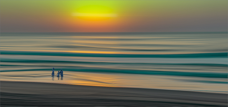 AFO Silver medal - Scapes colour - Baptism in the Ocean - Shirley Swingler - Amber Camera Club